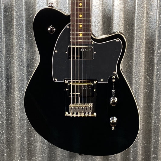 Reverend Crosscut Midnight Black Guitar #61650