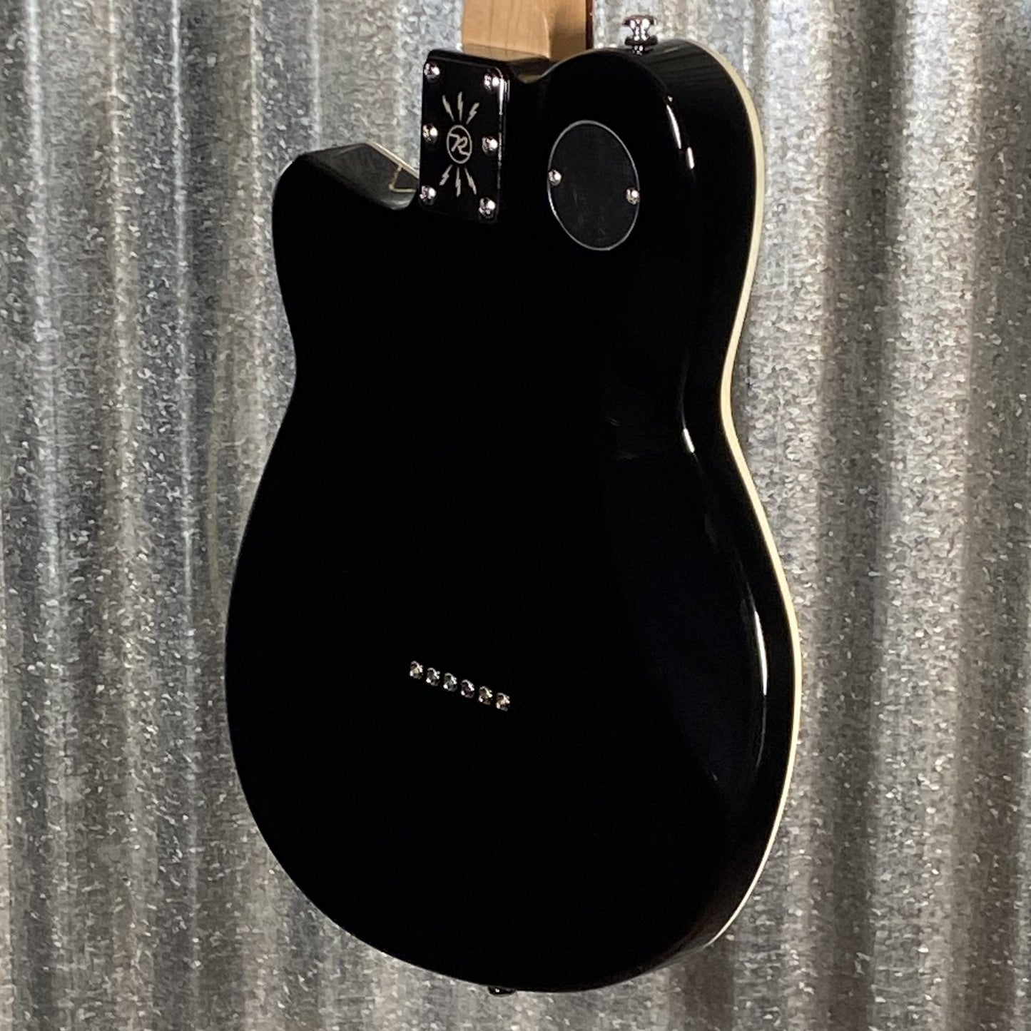 Reverend Crosscut Midnight Black Guitar #61650