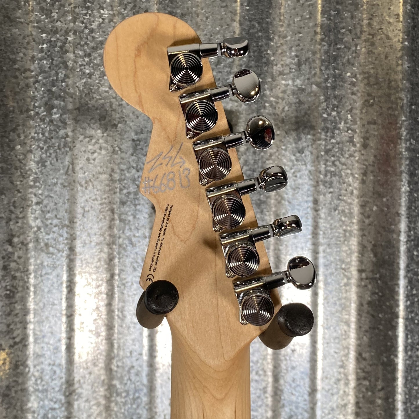 Reverend Charger 290 Bigsby Army Green Guitar #66813