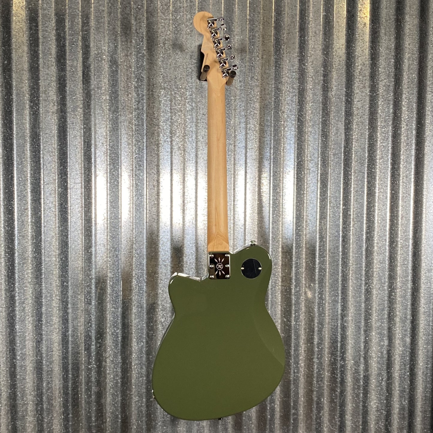 Reverend Charger 290 Bigsby Army Green Guitar #66813
