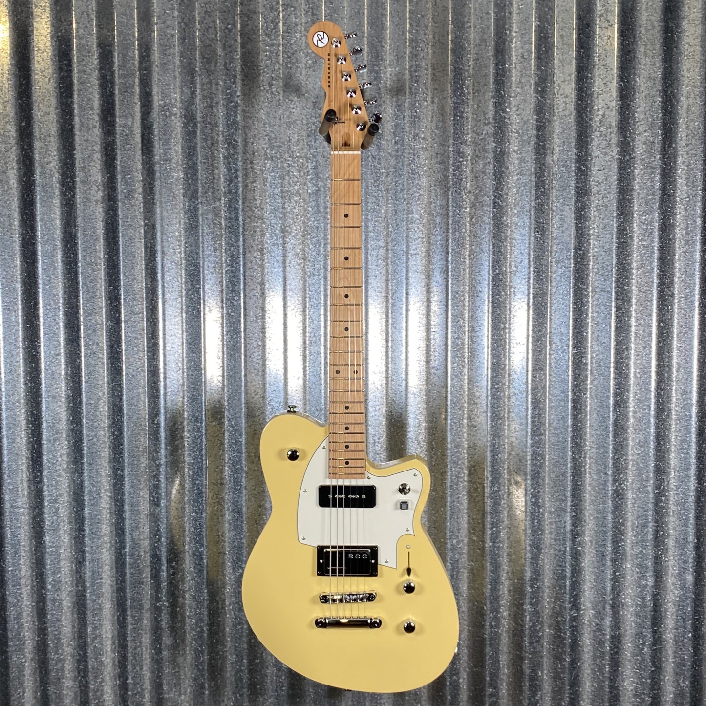 Reverend Chris Freeman Powder Yellow Guitar & Bag #66564