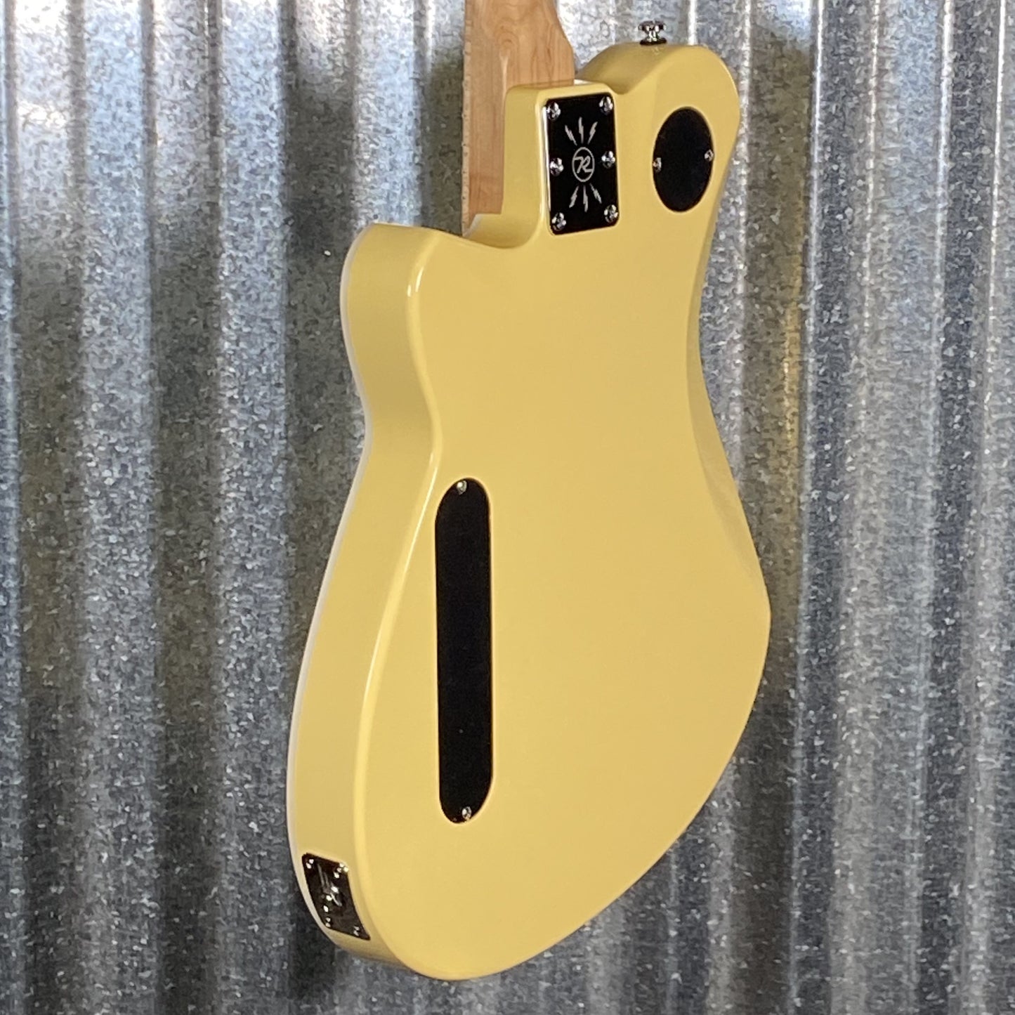 Reverend Chris Freeman Powder Yellow Guitar & Bag #66564