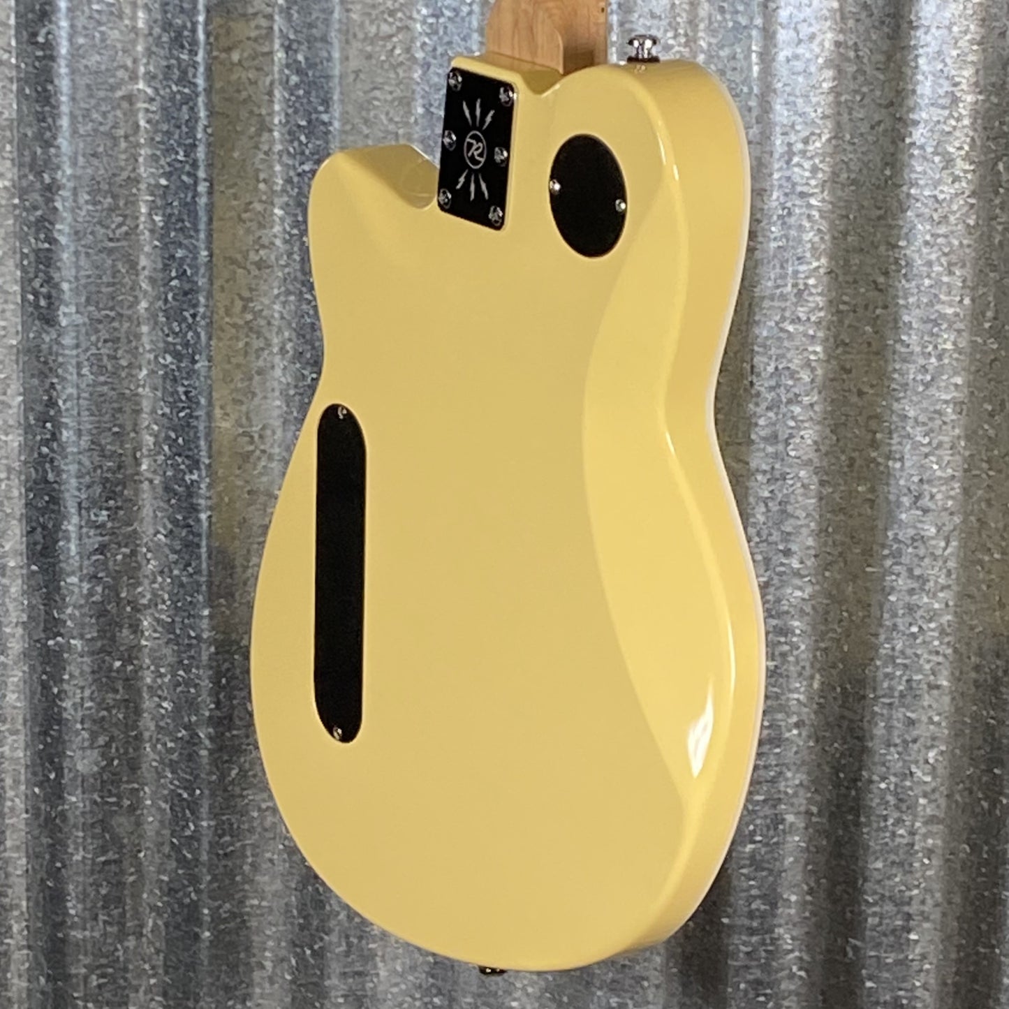 Reverend Chris Freeman Powder Yellow Guitar & Bag #66564