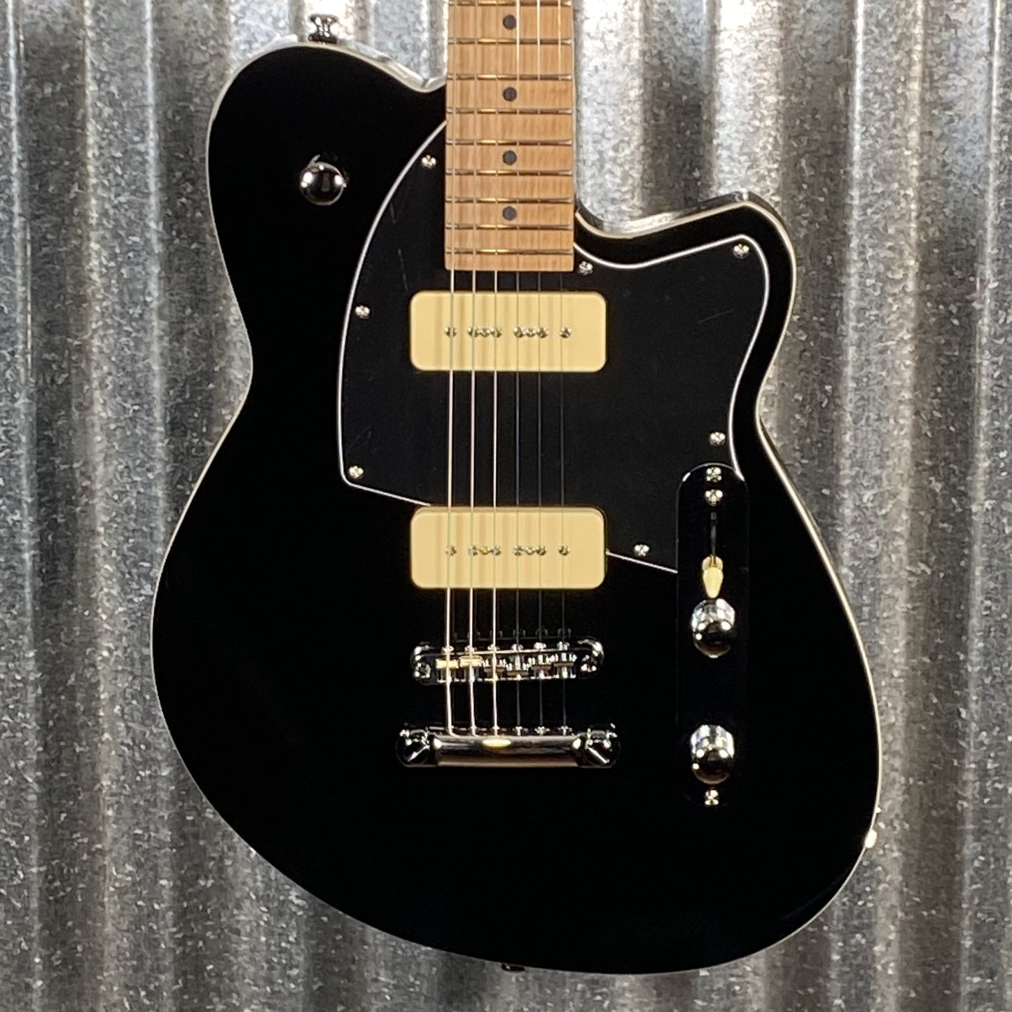 Reverend Charger 290 Midnight Black Guitar #65073