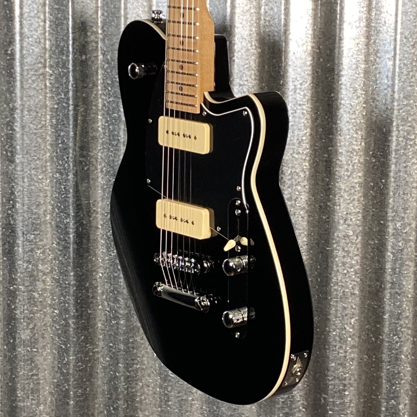 Reverend Charger 290 Midnight Black Guitar #65073