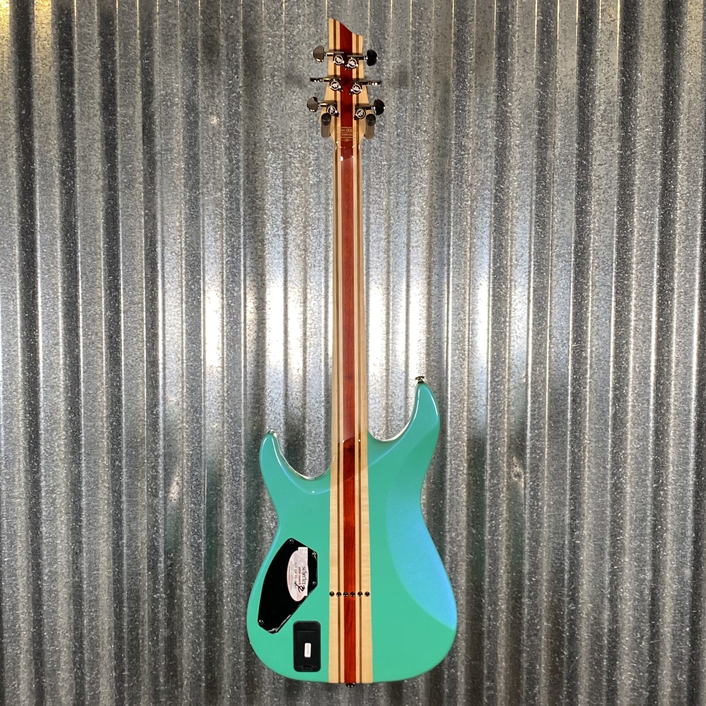 Schecter C-1 SLS Hollywood Glacier Metallic Fishman Guitar #2235