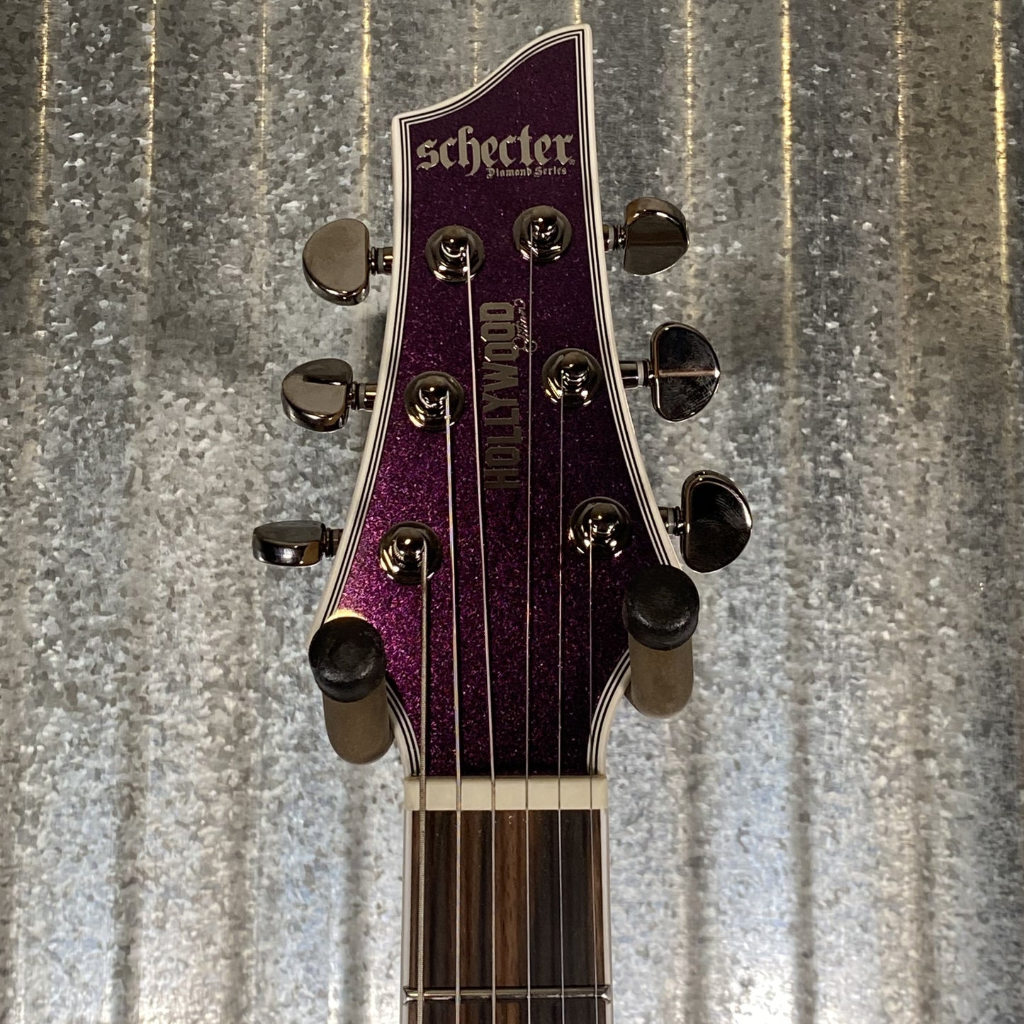 Schecter C-1 SLS Hollywood Supernova Metallic Fishman Guitar #2160