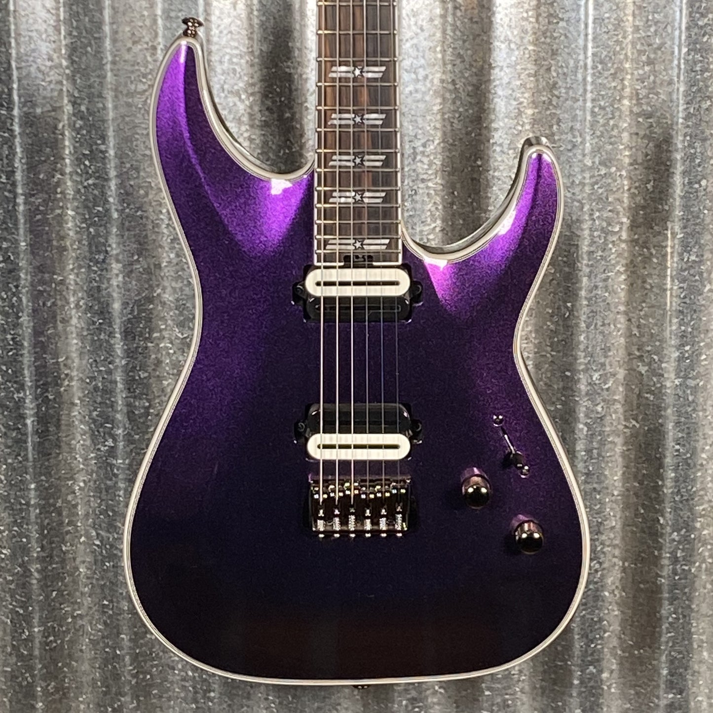 Schecter C-1 SLS Hollywood Supernova Metallic Fishman Guitar #2160