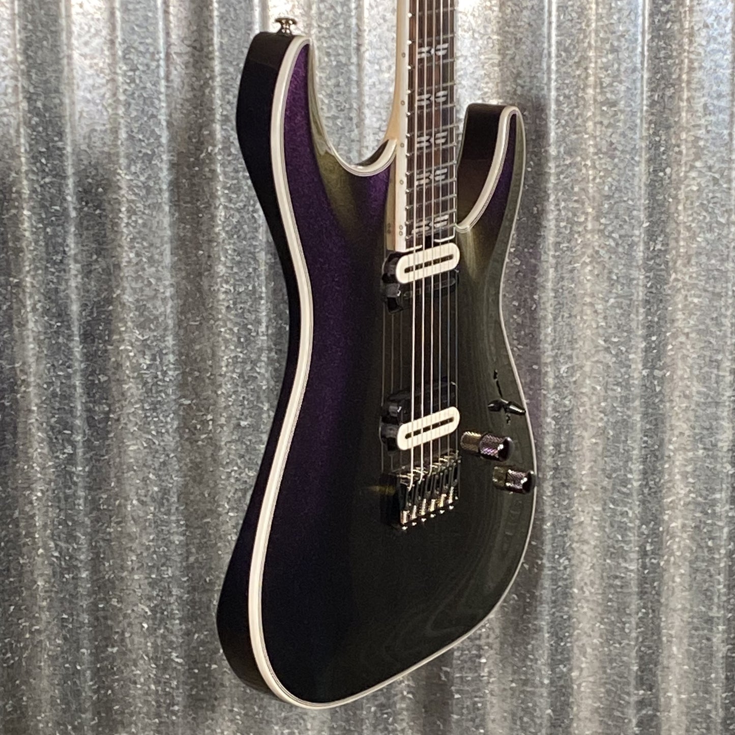 Schecter C-1 SLS Hollywood Supernova Metallic Fishman Guitar #2160