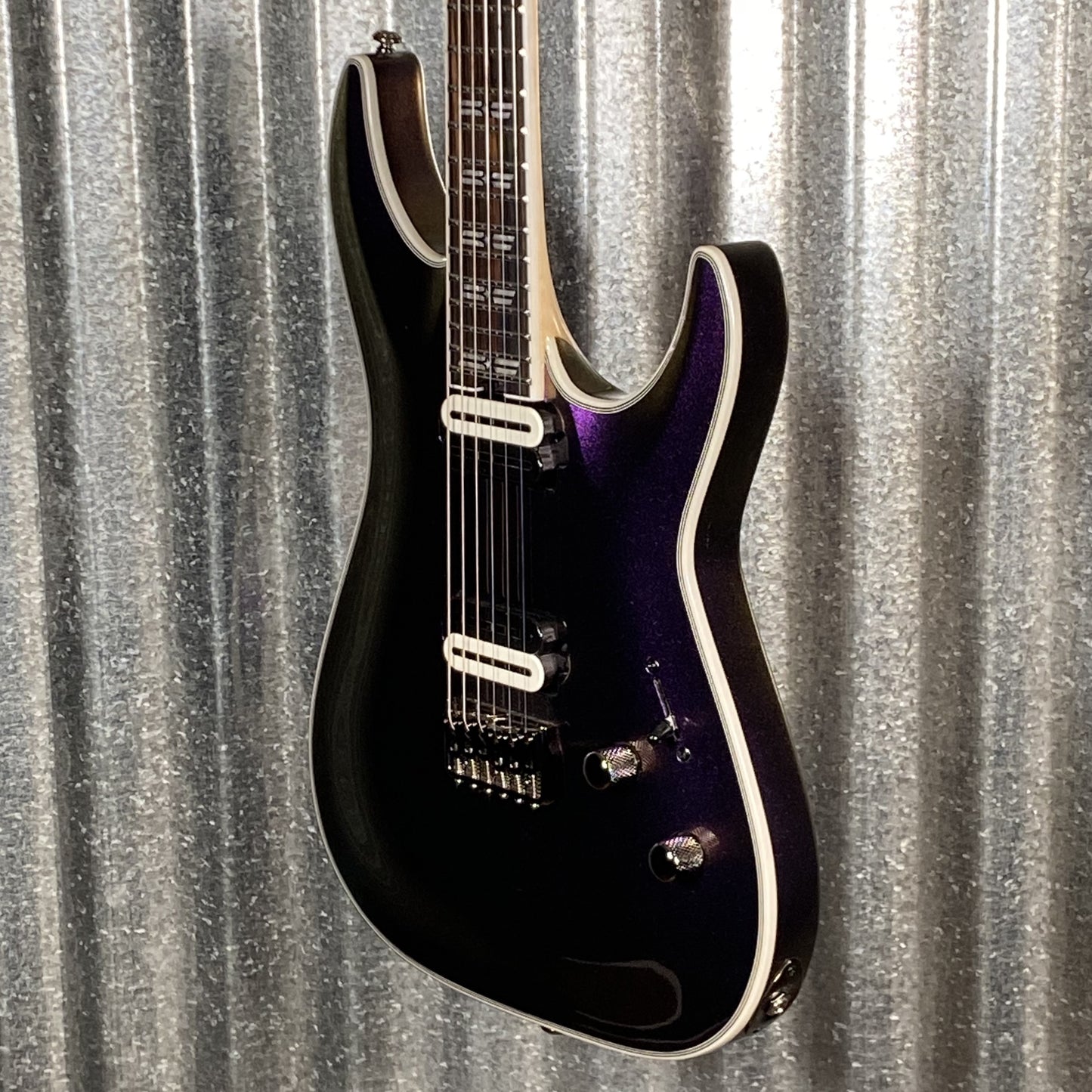 Schecter C-1 SLS Hollywood Supernova Metallic Fishman Guitar #2160