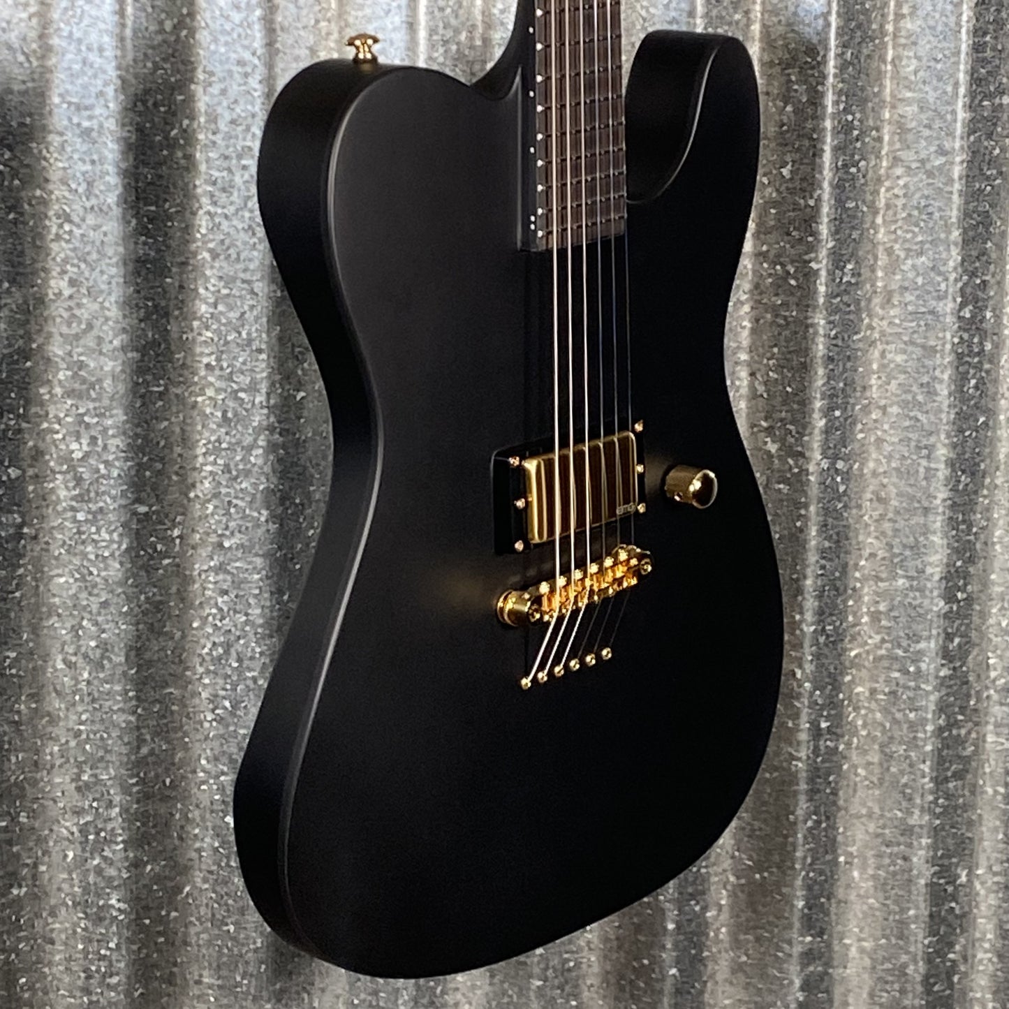 ESP LTD AA-1 Alan Ashby Neck Through T Body Black Satin Guitar LAA1BLKS #1335 Used