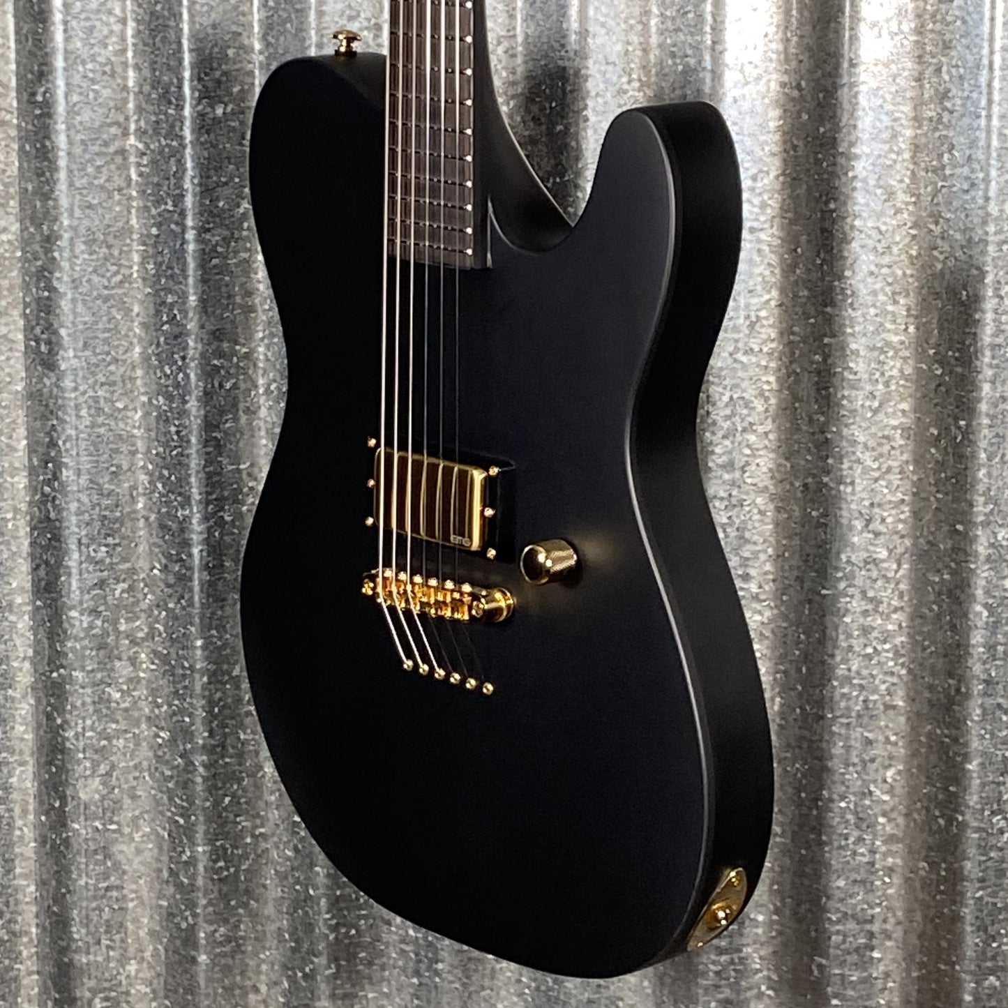 ESP LTD AA-1 Alan Ashby Neck Through T Body Black Satin Guitar LAA1BLKS #1335 Used
