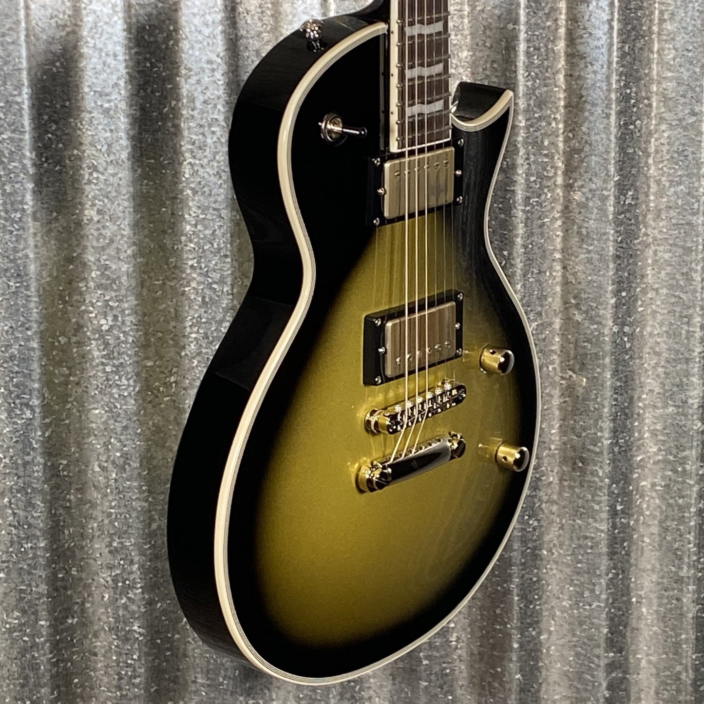 ESP LTD BK-600 Bill Kelliher Vintage Silverburst Seymour Duncan Guitar & Case LBK600VSSB #1586 Used