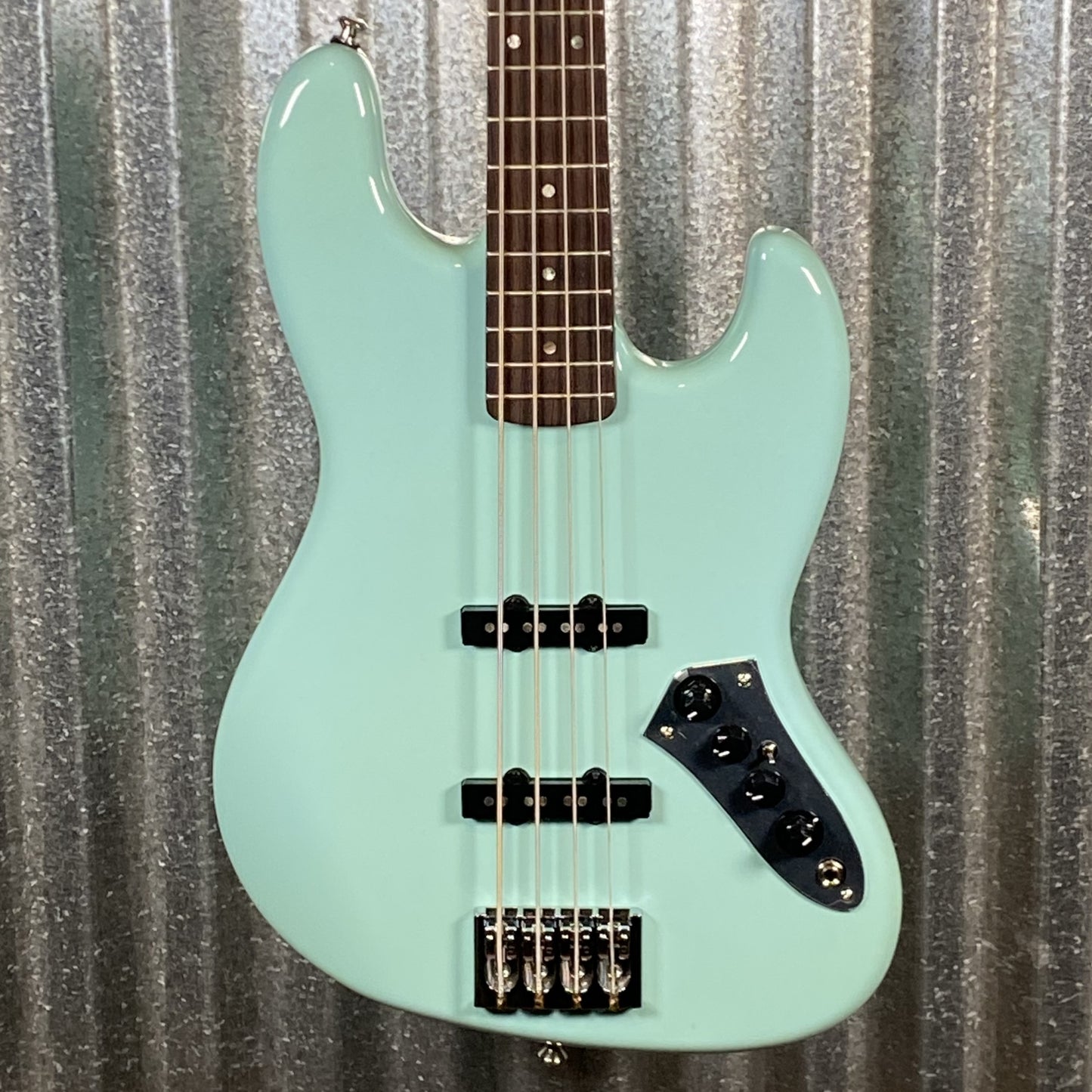 Allparts JBF-NG Hipshot 4 String Jazz Bass Aged Seafoam Green Used