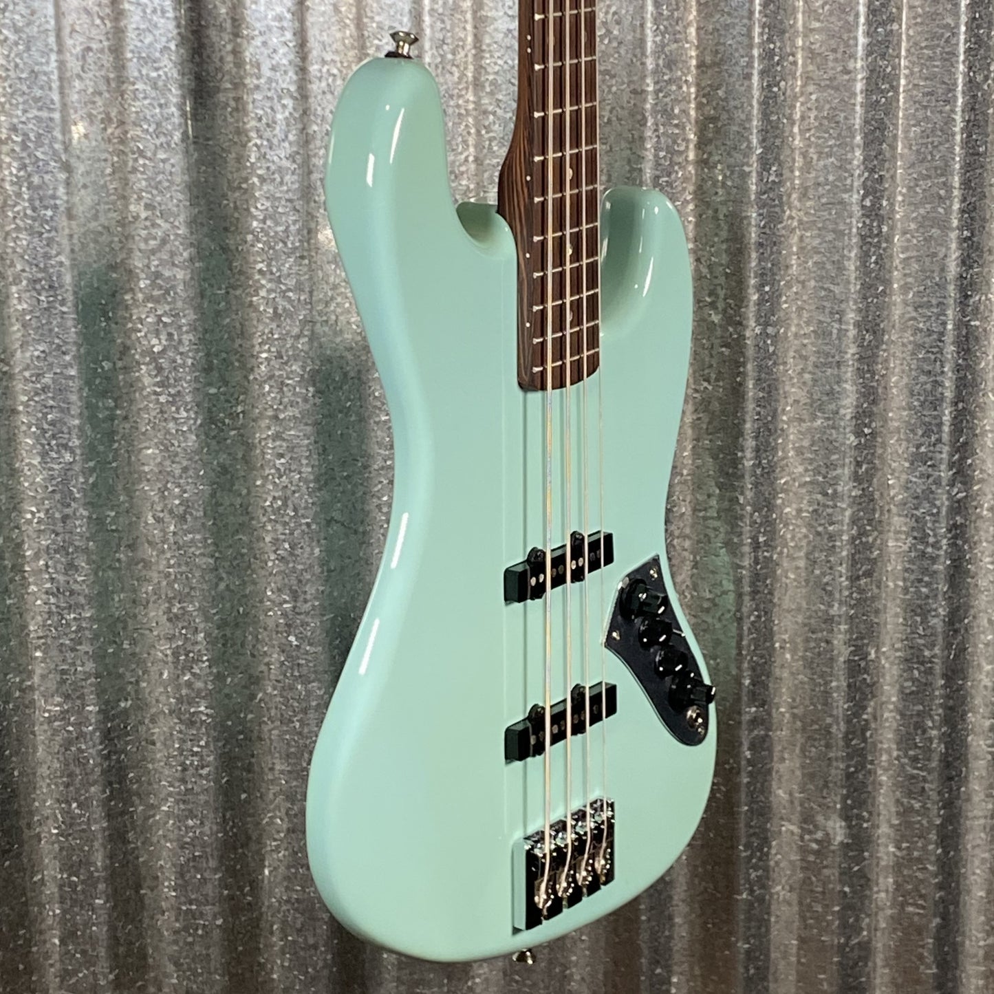 Allparts JBF-NG Hipshot 4 String Jazz Bass Aged Seafoam Green Used