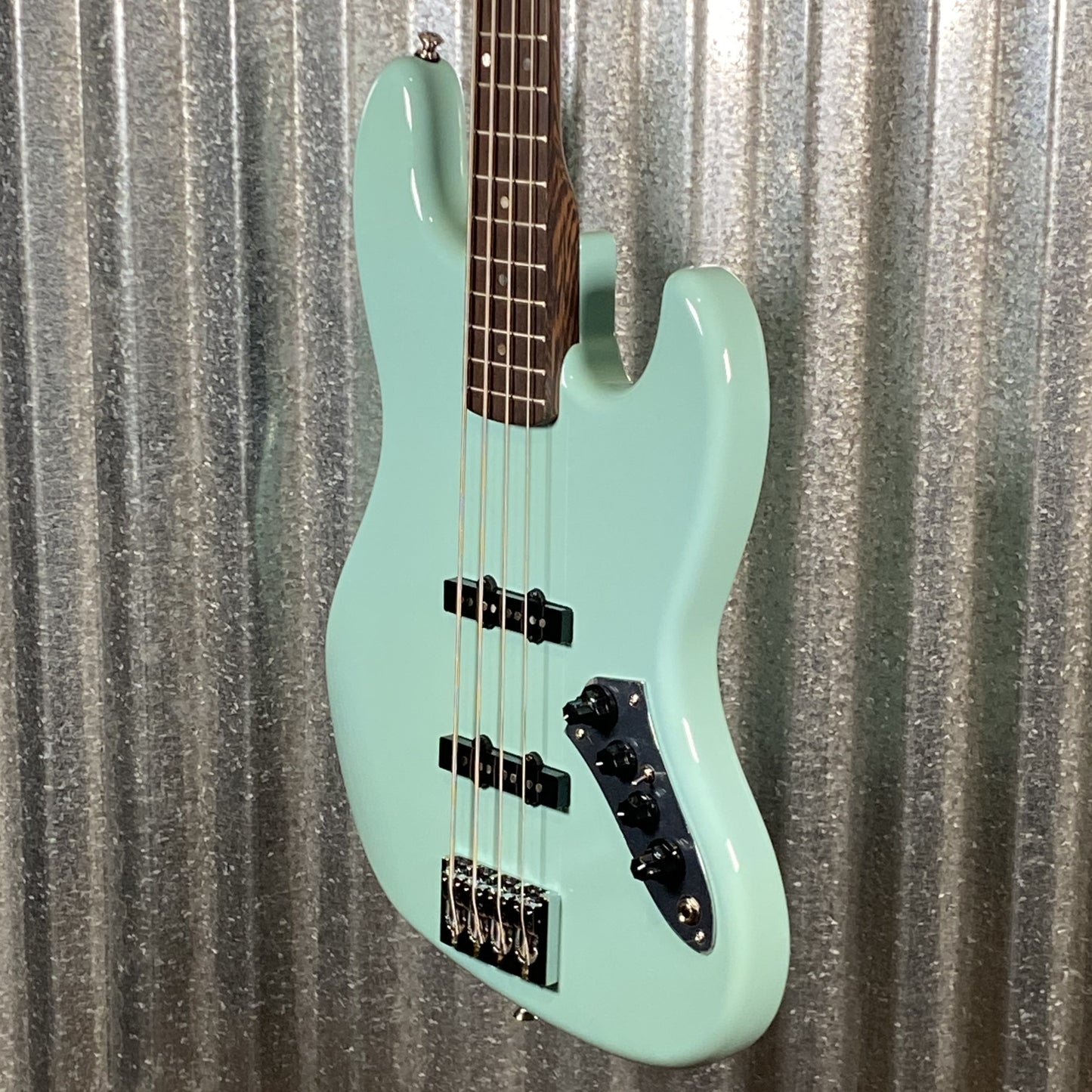 Allparts JBF-NG Hipshot 4 String Jazz Bass Aged Seafoam Green Used