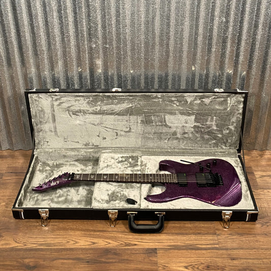 ESP LTD KH-602 Kirk Hammett Purple Sparkle EMG Guitar & Case KH602PSP #1830 Used