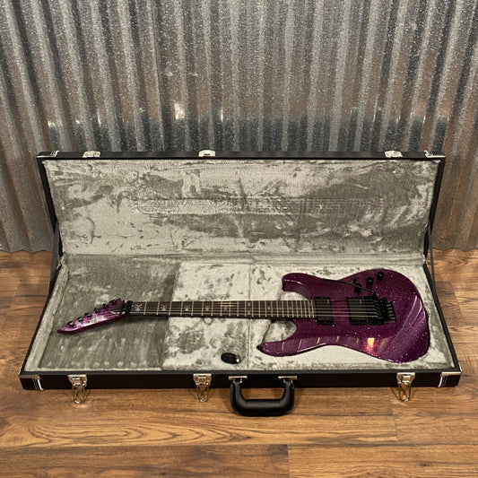 ESP LTD KH-602 Kirk Hammett Purple Sparkle EMG Guitar & Case KH602PSP #2358 Used