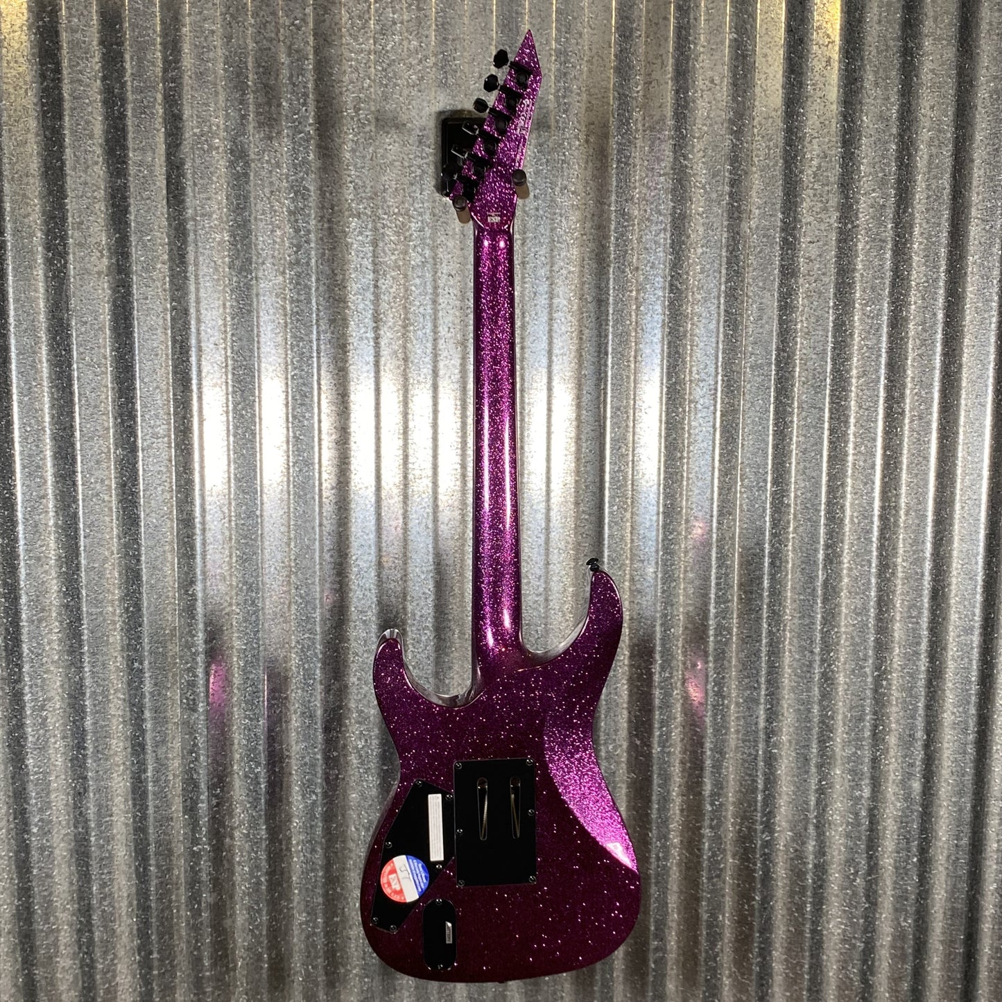 ESP LTD KH-602 Kirk Hammett Purple Sparkle EMG Guitar & Case KH602PSP #2358 Used