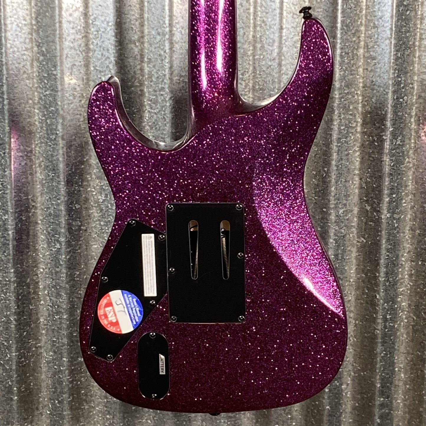 ESP LTD KH-602 Kirk Hammett Purple Sparkle EMG Guitar & Case KH602PSP #2358 Used