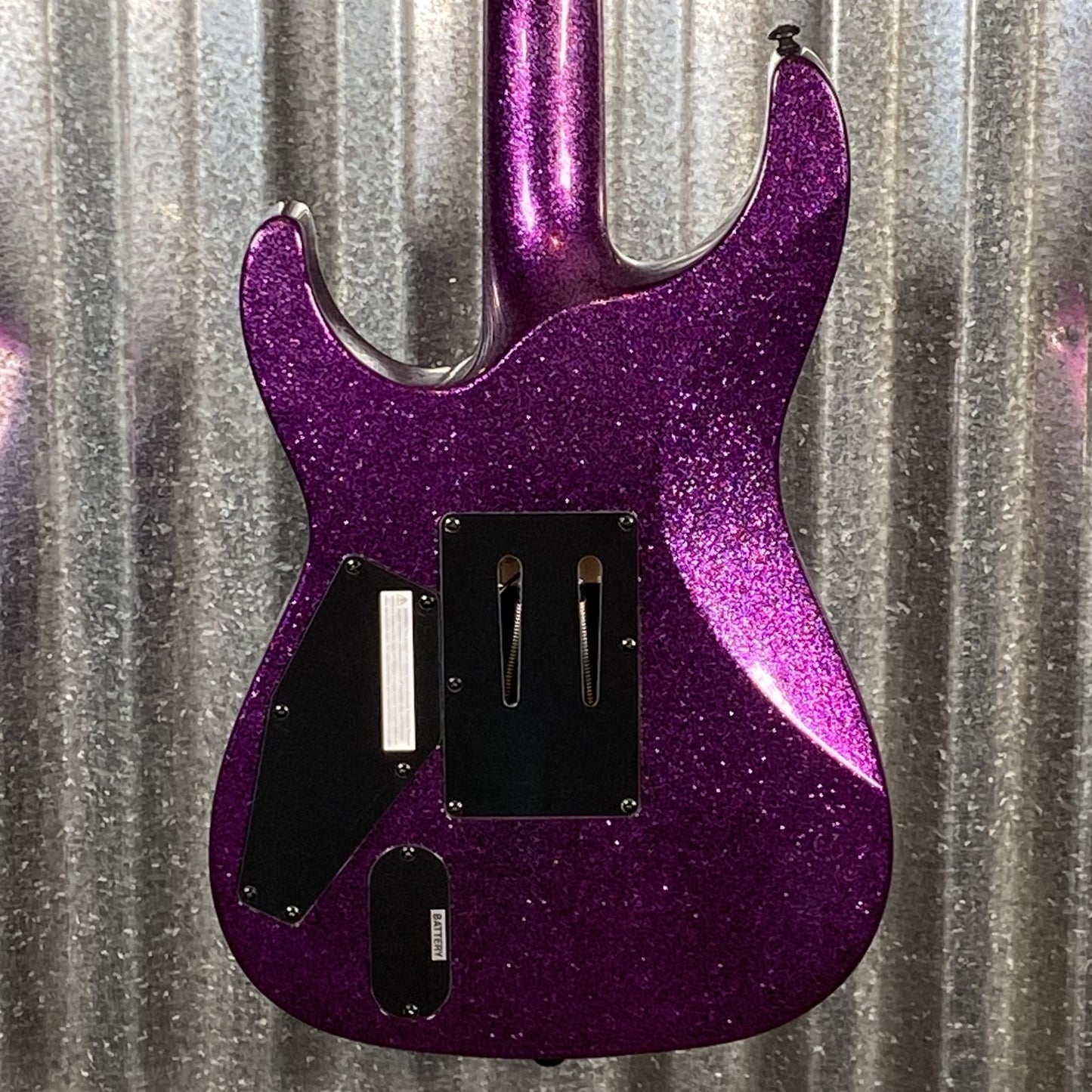 ESP LTD KH-602 Kirk Hammett Purple Sparkle EMG Guitar & Case KH602PSP #1629 Used