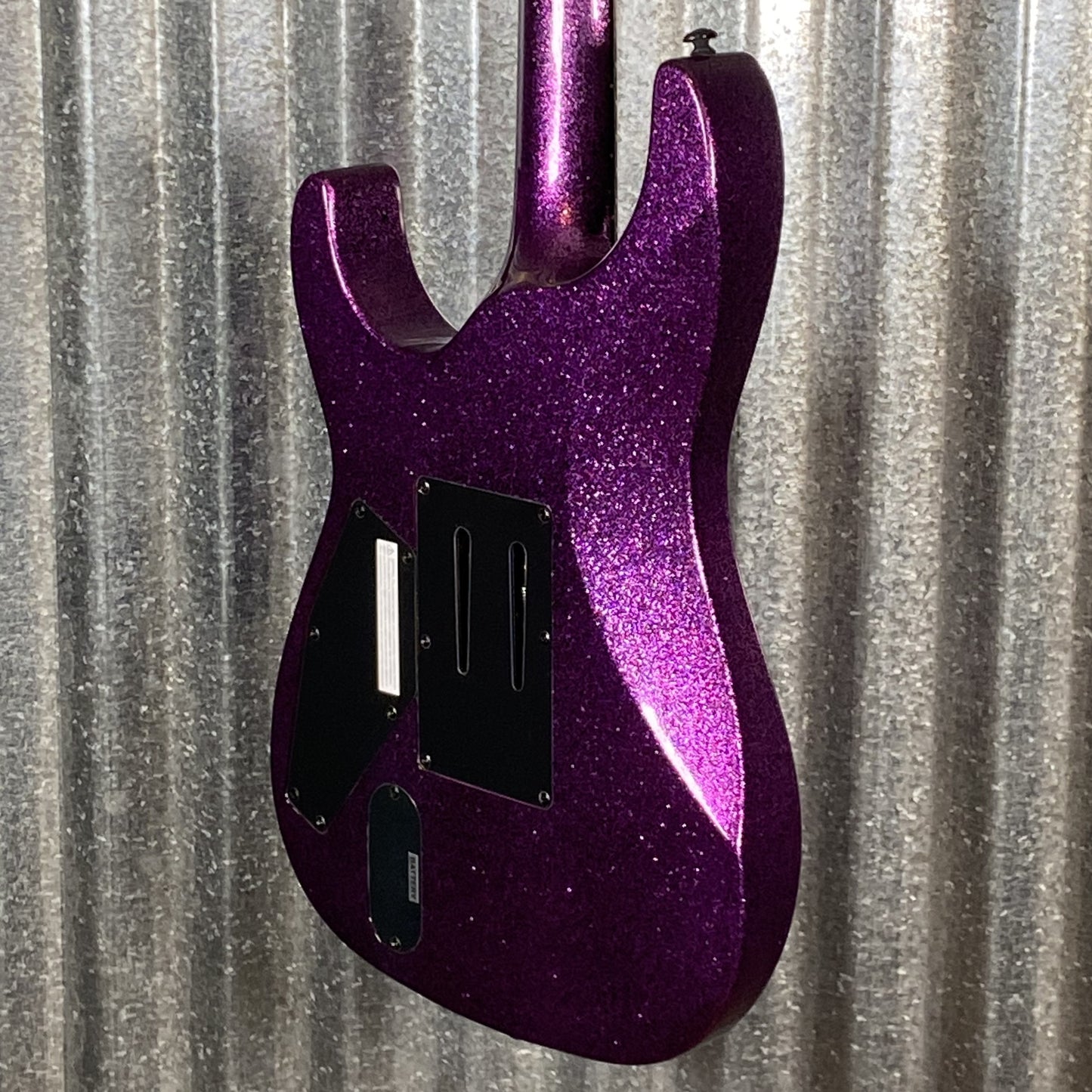 ESP LTD KH-602 Kirk Hammett Purple Sparkle EMG Guitar & Case KH602PSP #1629 Used