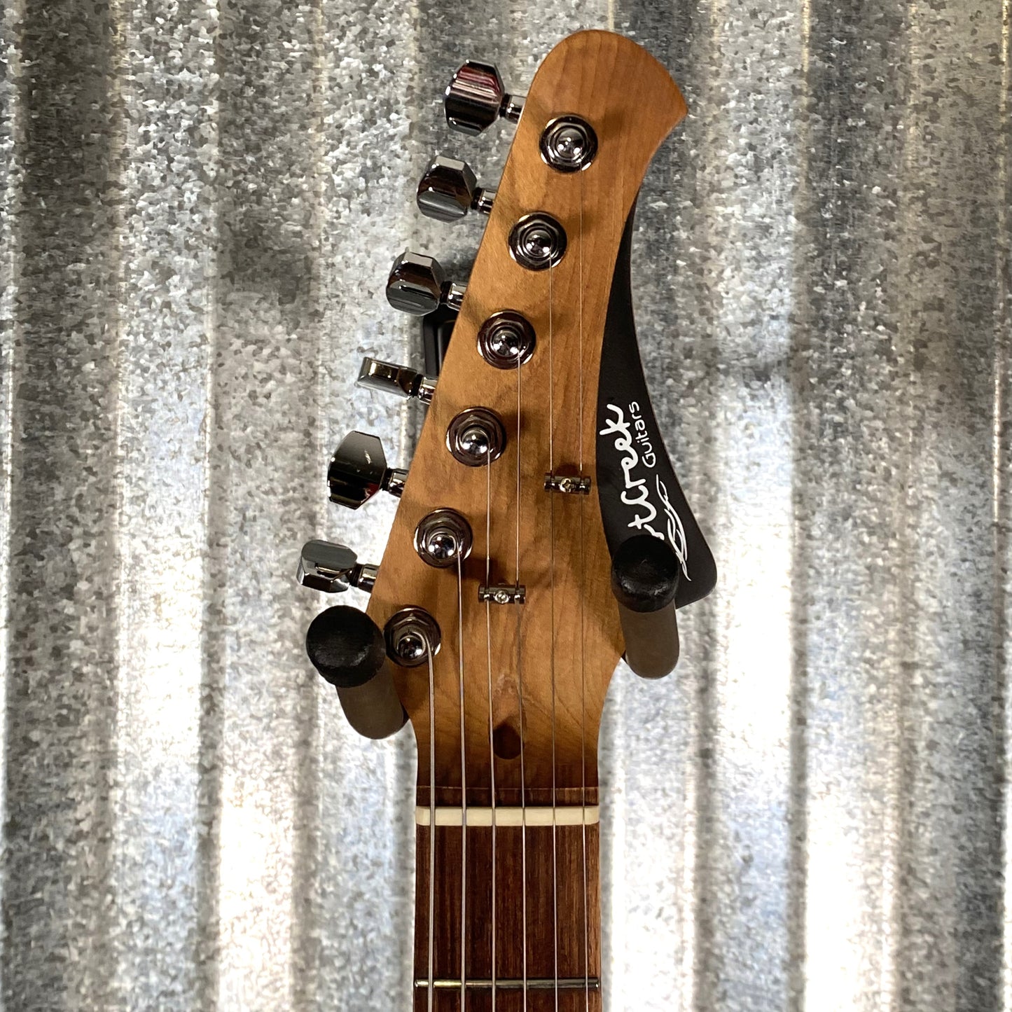 Westcreek Guitars JX-20 HSS Strat Style Native Black White #0497 Used