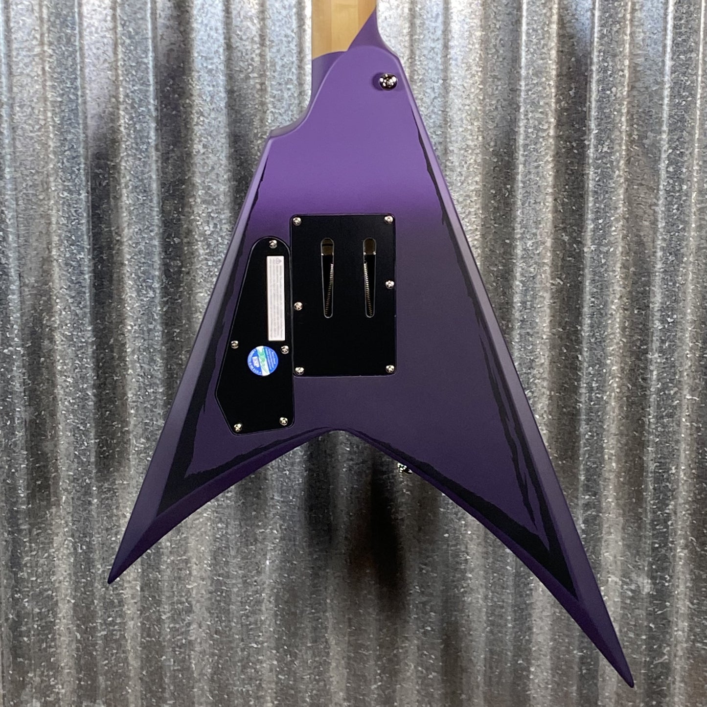 ESP LTD Alexi Laiho Ripped Sawtooth Arrow Purple Fade Satin Guitar & Case ALEXIRIPPED #3502 Used