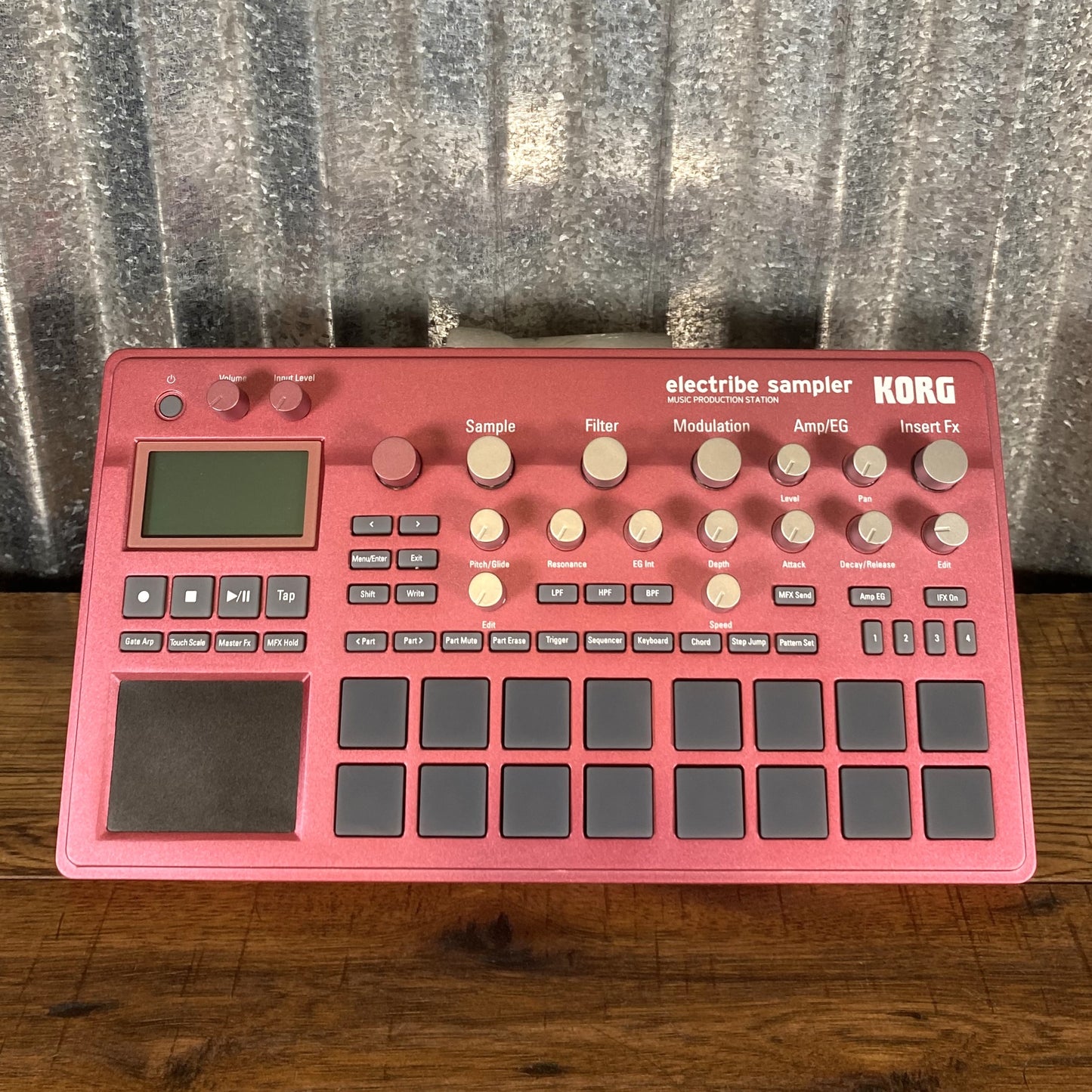 Korg Electribe 2s Red Sampler Sequencer Electribe2srd Used