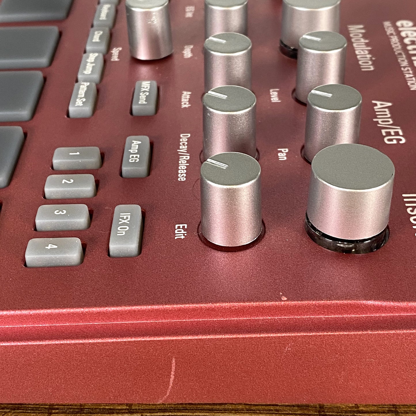 Korg Electribe 2s Red Sampler Sequencer Electribe2srd Used