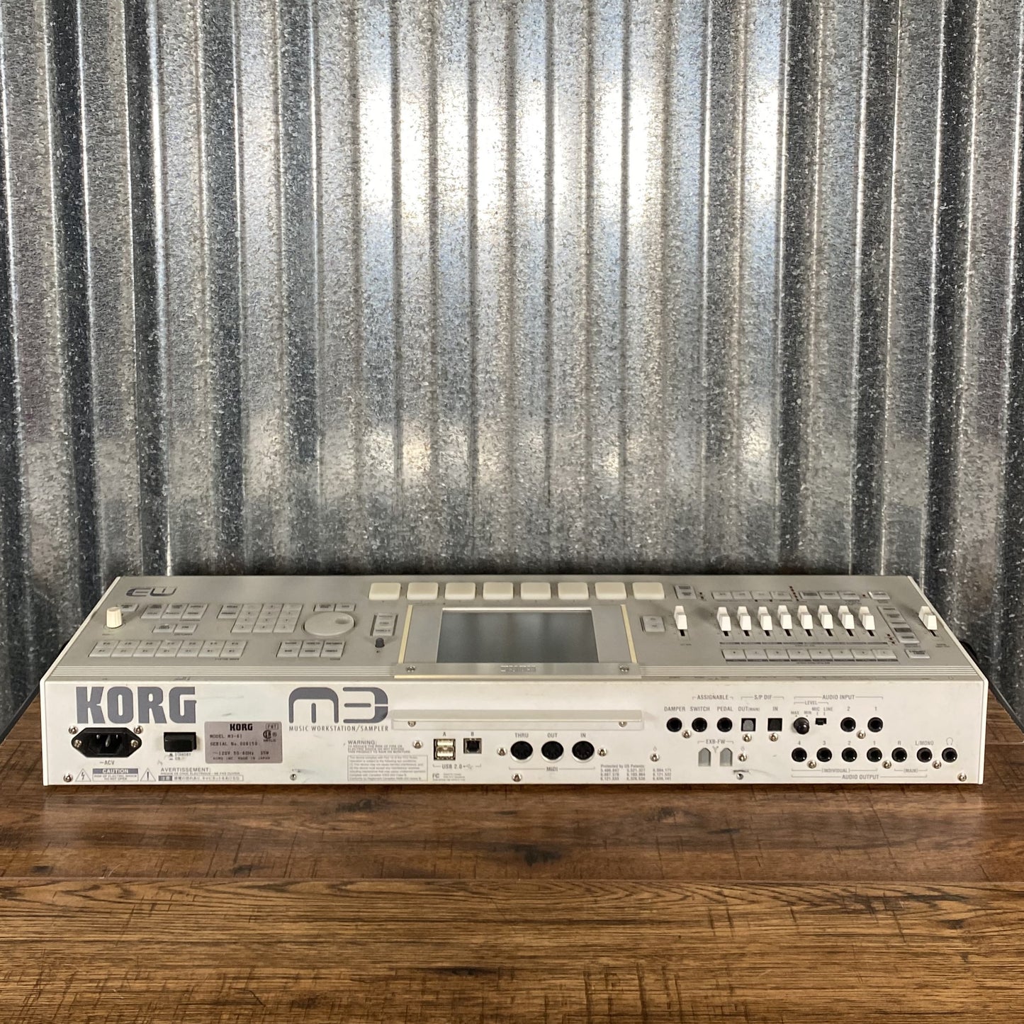 Korg M3M Expanded Music Workstatiion Sampler Used