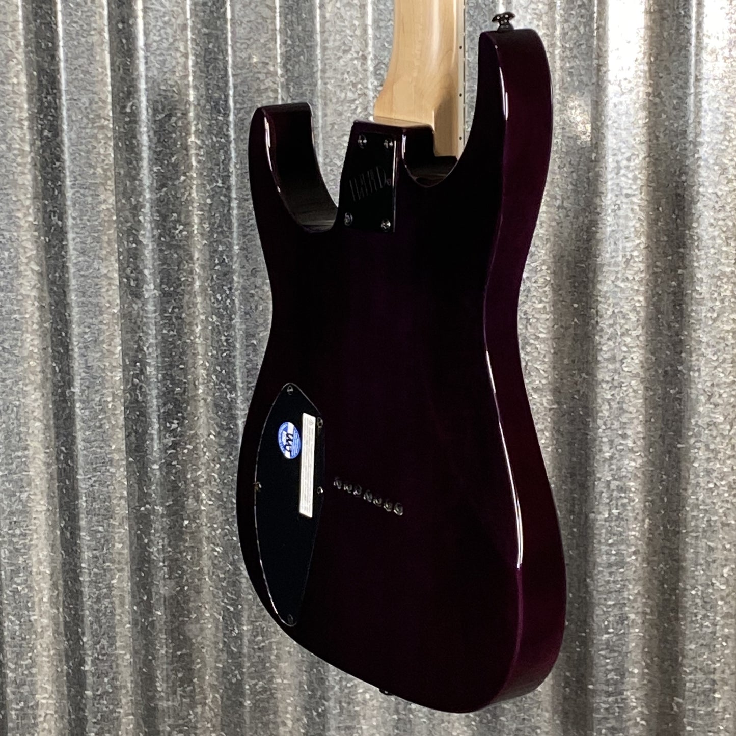 ESP LTD SH-207 Brian "Head" Welch Flame See Thru Purple 7 String Guitar LSH207FMSTP #0157 Used