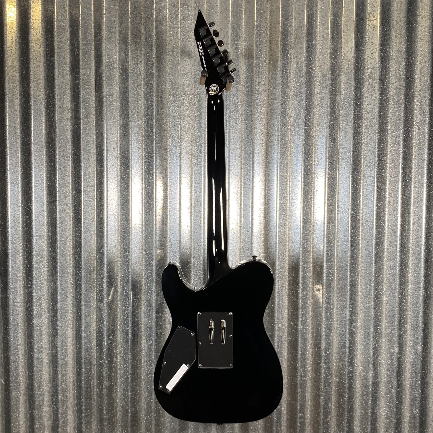 ESP LTD Eclipse '87 Seymour Duncan Floyd Rose Black Guitar LECLIPSE87BLK #1109 Used