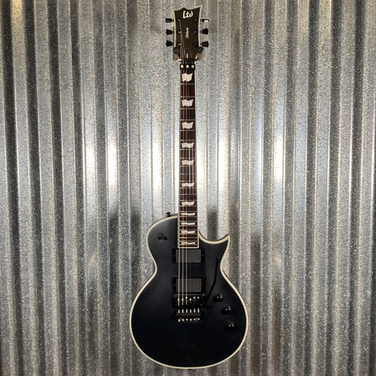 ESP LTD EC-1000FR Floyd Rose Black Satin Guitar LEC1000FRBLKS #0472 Used