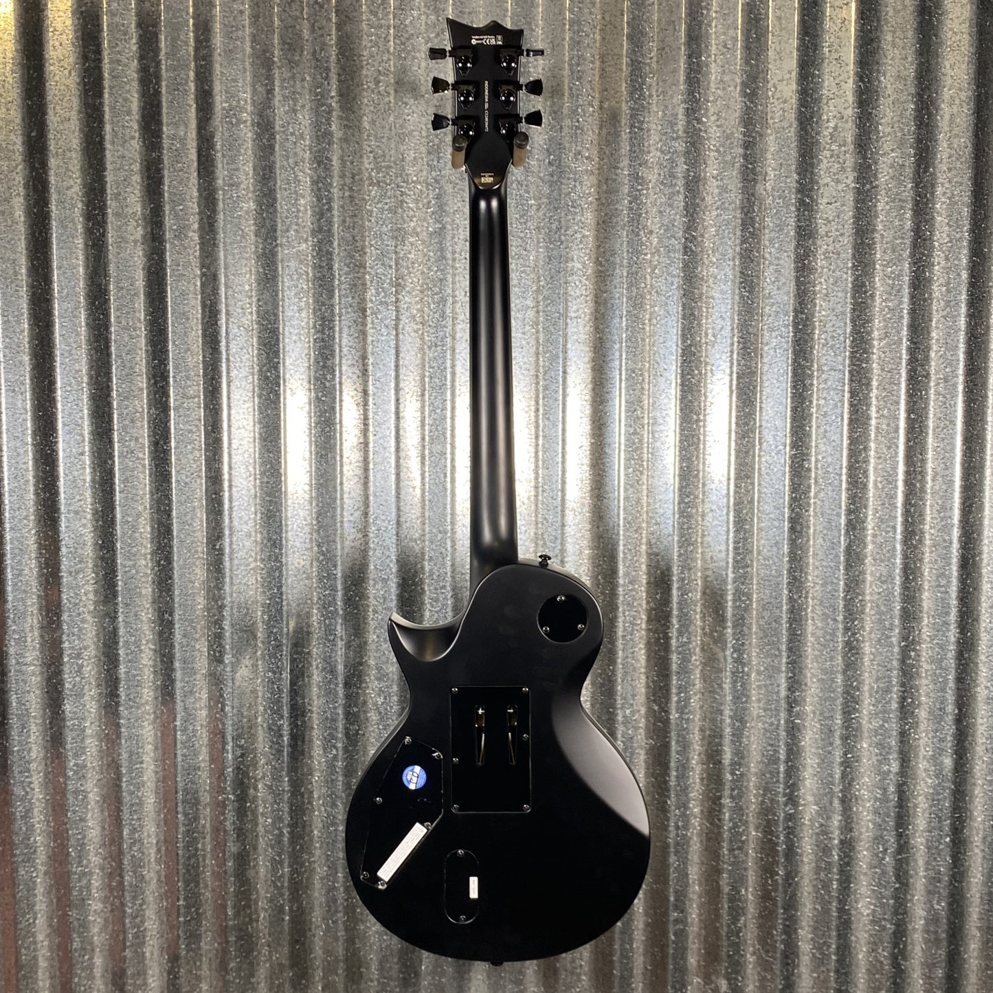 ESP LTD EC-1000FR Floyd Rose Black Satin Guitar LEC1000FRBLKS #0472 Used