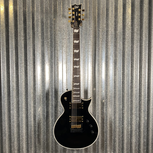 ESP LTD EC-1007B Evertune Black Fluence 7 String Baritone Guitar EC1007ETBLK #2214 Used