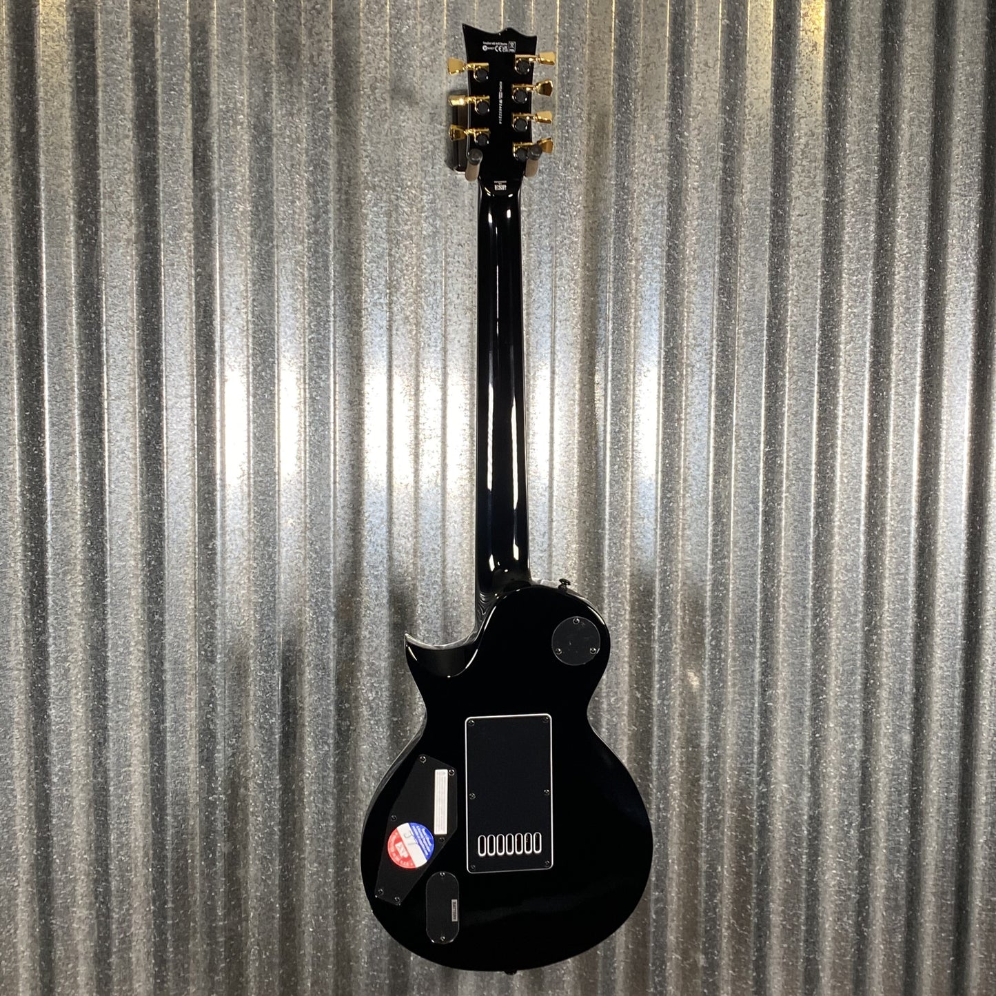 ESP LTD EC-1007B Evertune Black Fluence 7 String Baritone Guitar EC1007ETBLK #2214 Used