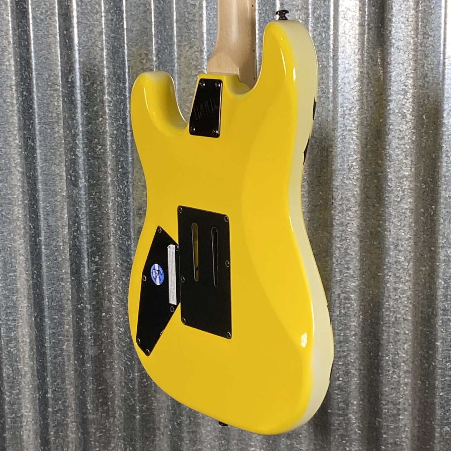 ESP LTD GL-200MT George Lynch Yellow Tiger Stripe Graphic Guitar LGL200MT #0075 Used