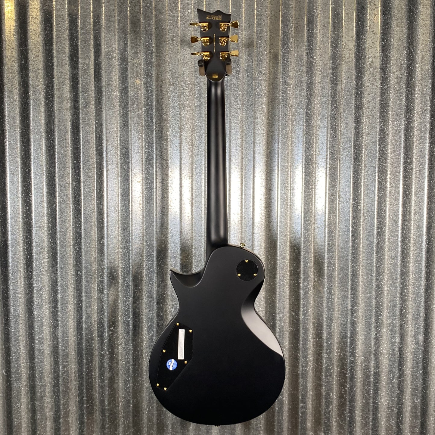 ESP LTD EC-1000 Vintage Black Seymour Duncan Guitar LEC1000VBD #0457 Used