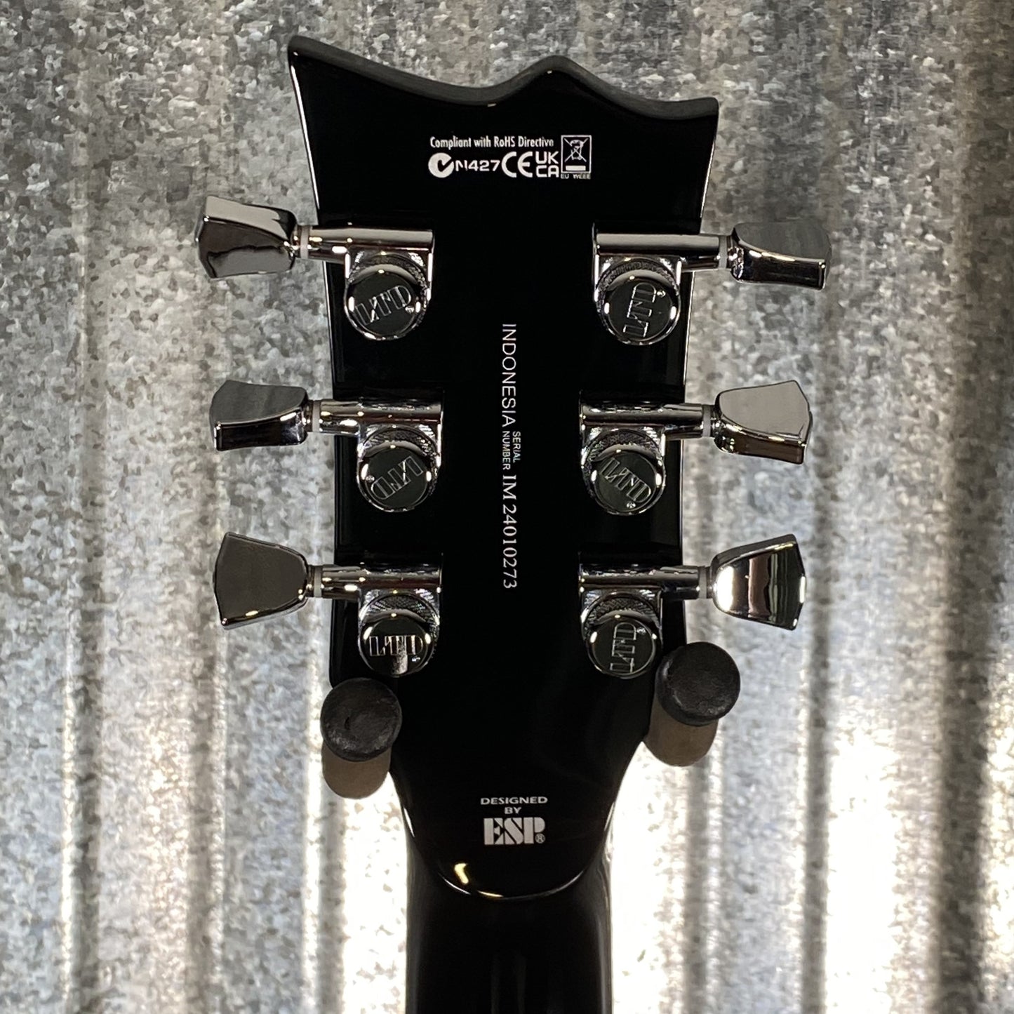 ESP LTD EC-01FT Black Duncan Guitar LEC01FTBLK #0273 Used