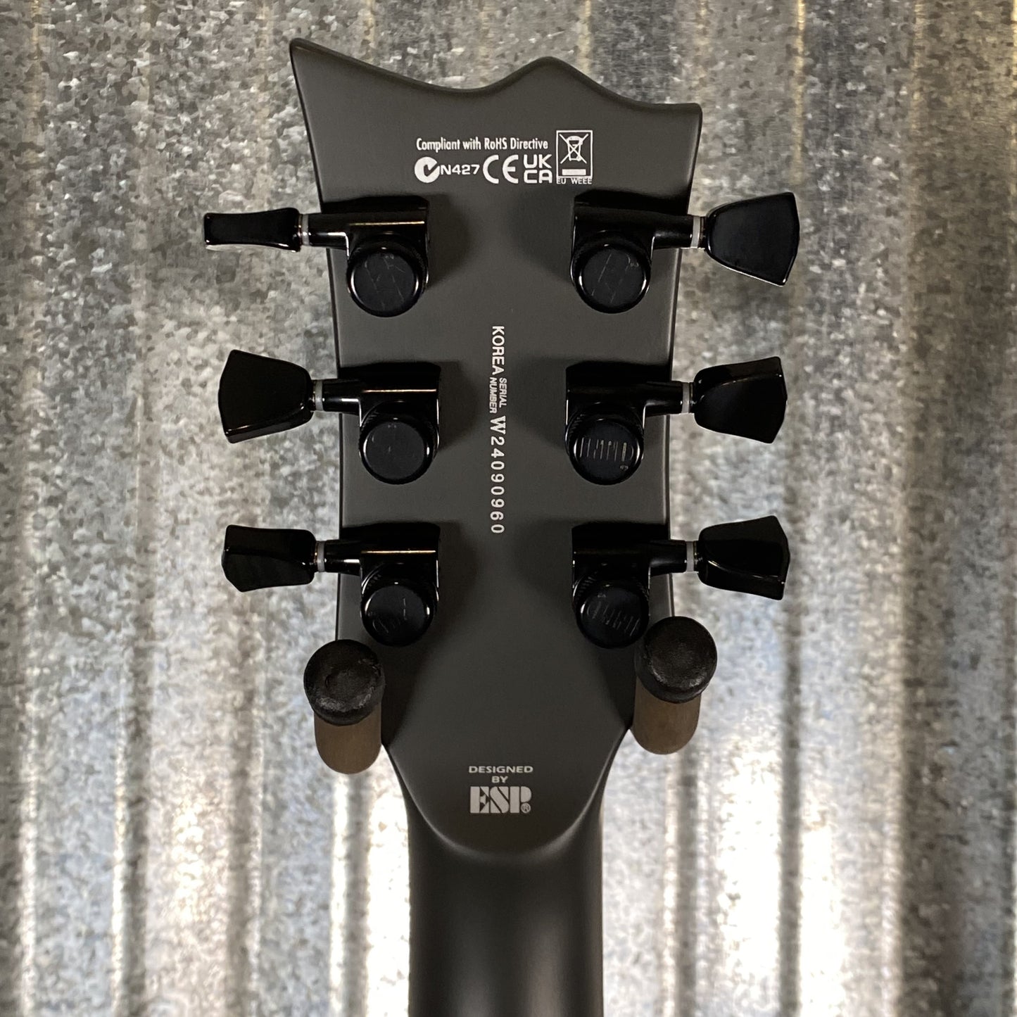 ESP LTD EC-1000 Woodland Camo Satin Fishman Fluence Guitar EC1000WCS #0960 Used
