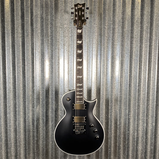 ESP LTD EC-1000 Evertune Bold Binding Black Satin Guitar LEC1000ETBBBLKS #0949 Used