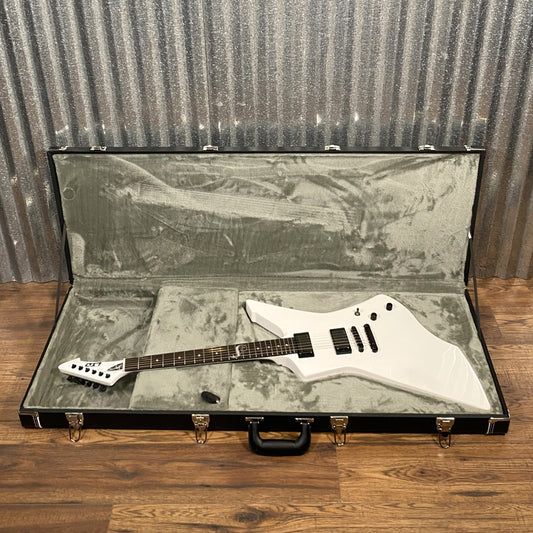 ESP LTD James Hetfield Snakebyte Snow White EMG Guitar & Case LSNAKEBYTESW #0048 Used