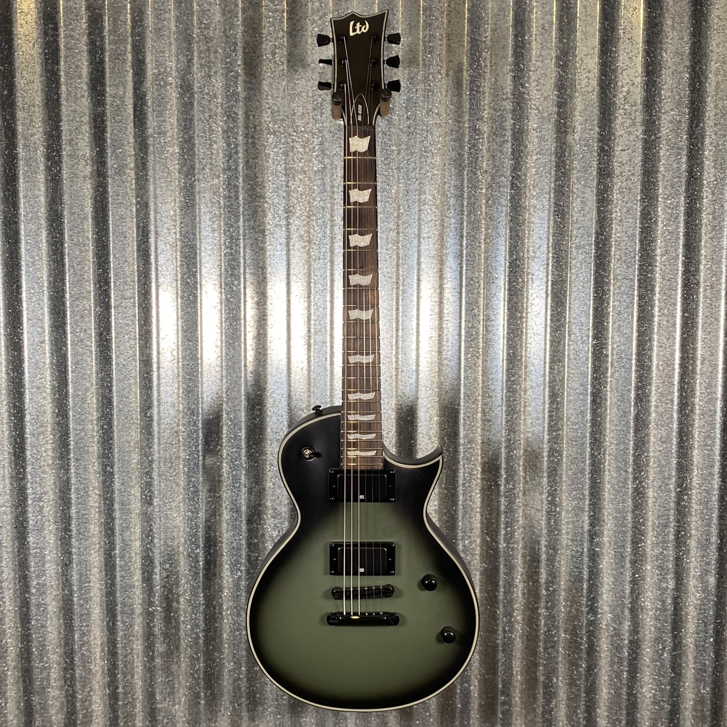 ESP LTD BK-600 Bill Kelliher Military Green Sunburst Satin Seymour Duncan Guitar & Case LBK600MGSBSD #1023 Used