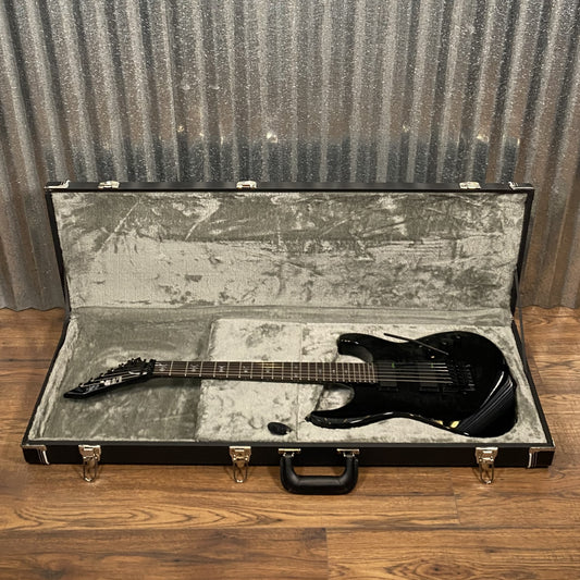 ESP LTD KH-602 Kirk Hammett EMG Black Guitar & Case LKH602 #0280 Used