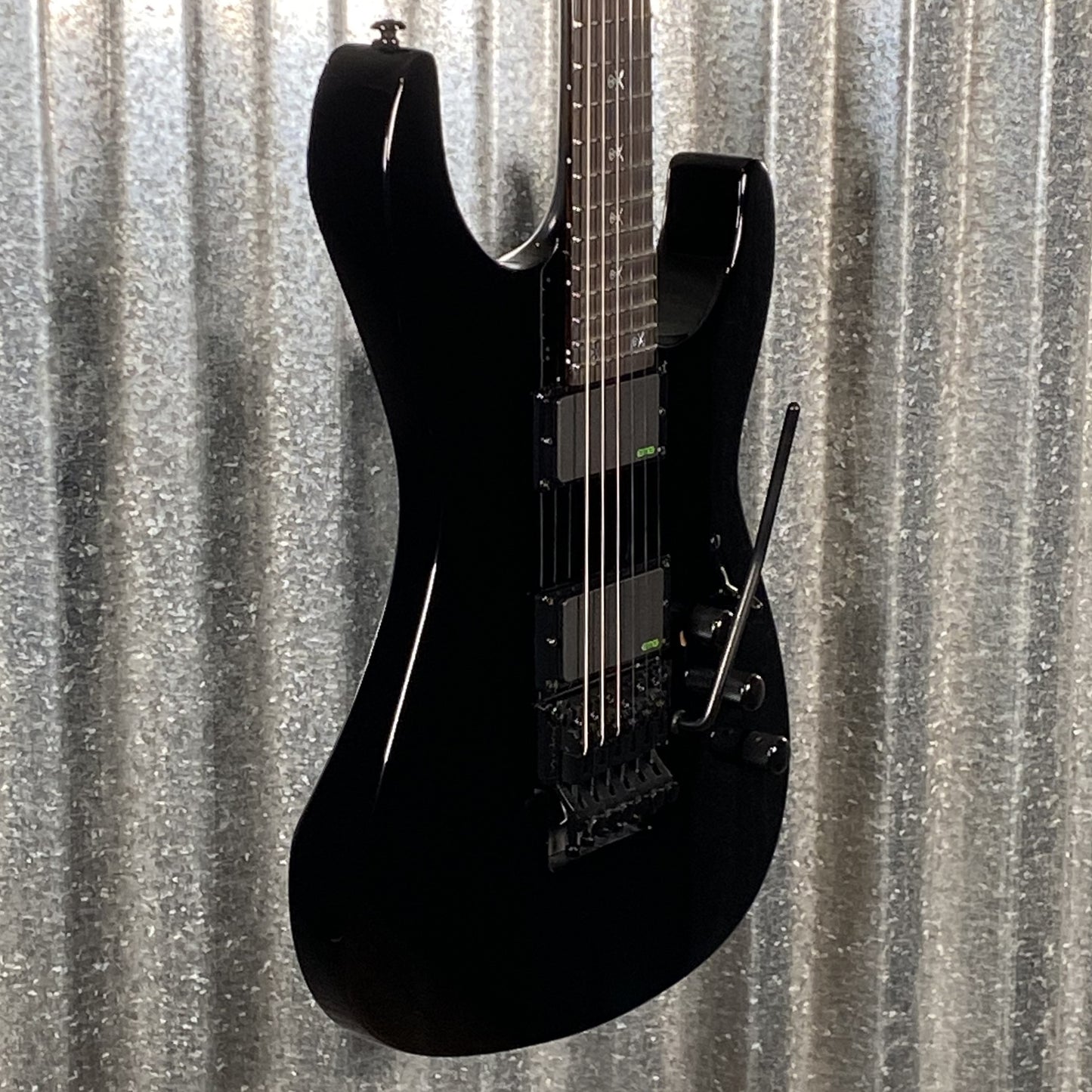 ESP LTD KH-602 Kirk Hammett EMG Black Guitar & Case LKH602 #0280 Used