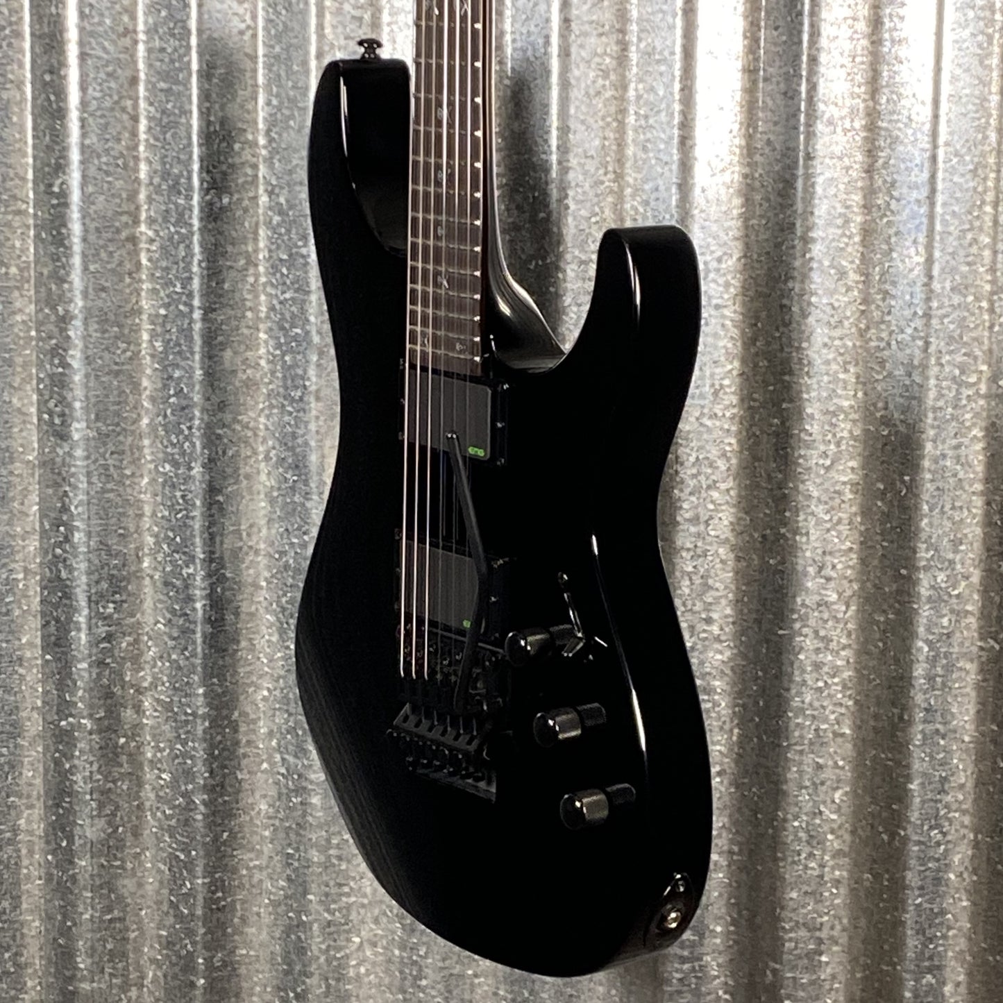 ESP LTD KH-602 Kirk Hammett EMG Black Guitar & Case LKH602 #0280 Used