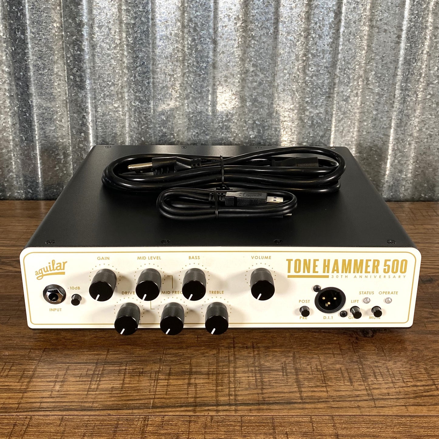 Aguilar Tone Hammer TH500v2 30th Anniversary Gold Edition 500 Watt Gen 2 Bass Amplifier Head