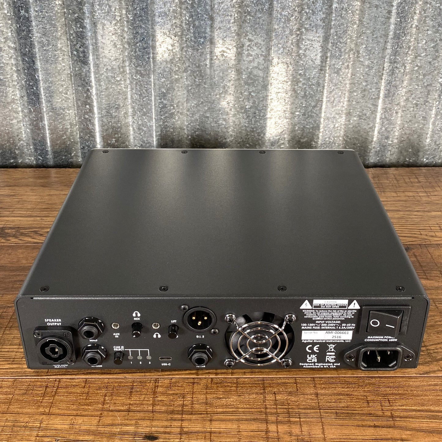 Aguilar Tone Hammer TH500v2 30th Anniversary Gold Edition 500 Watt Gen 2 Bass Amplifier Head