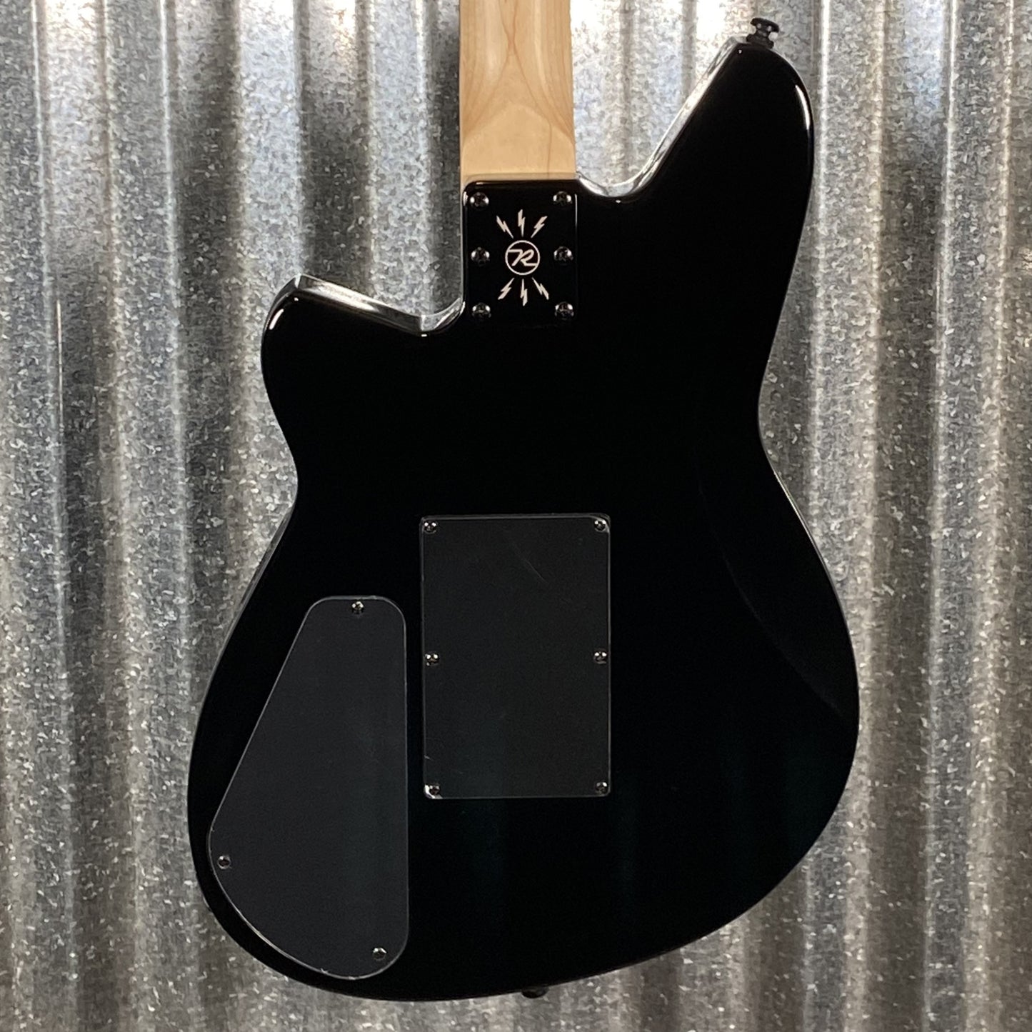 Reverend Kingbolt RA Blackout Edition Midnight Black Railhammer Guitar #66798